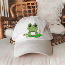Cute Frog Machine Embroidery Design