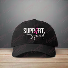 Support Squad Breast Cancer Awareness Embroidery Design
