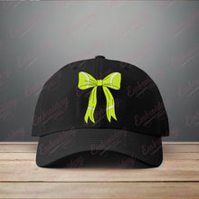 Bow Tennis Embroidery Design