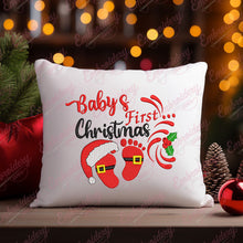 Baby's First Christmas Machine Embroidery Design
