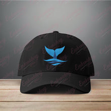 Whale Tail Serenity Embroidery Design