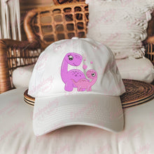 Pink Dinosaur Embroidery Design