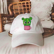 Cartoon Cactus Embroidery Design