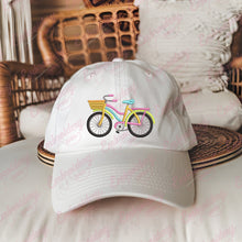 Colorful Bicycle Embroidery Design