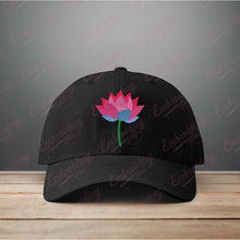 Lotus Flower Embroidery Design