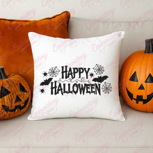 Happy Halloween Text Embroidery Design