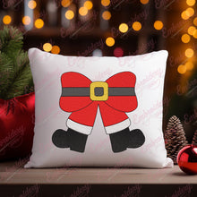 Christmas Santa Belt Bow Embroidery Design