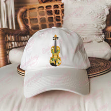 Violin Music Instrument Embroidery Design