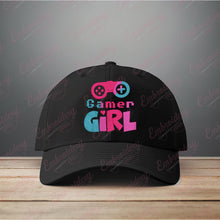 Gamer Girl Embroidery Design