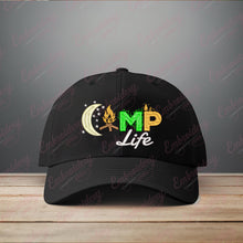 Camp Life Embroidery Design