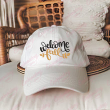 Welcome Fall Machine Embroidery Design