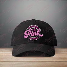 Pink October Breast Cancer Embroidery Design