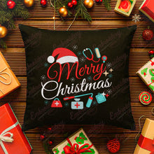 Merry Christmas Nurse Embroidery Design