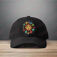 Solar System Embroidery Design