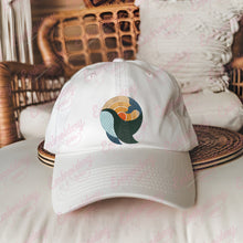 Whale Sunset Embroidery Design