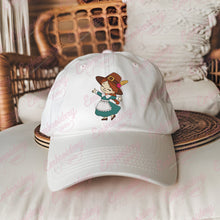 Sweet Pilgrim Girl Thanksgiving Embroidery Design