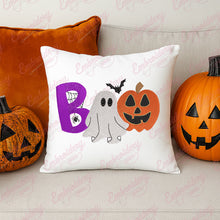 Boo Bat Halloween Embroidery Design
