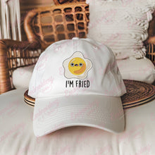 I'm Fried Funny Fried Egg Embroidery Design