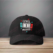 Level 1 Unlocked Gamer Birthday Embroidery Design