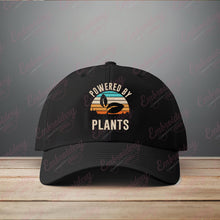 Powered By Plants Embroidery Design