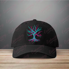 Leon Color Tree Embroidery Design