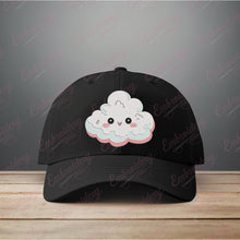 Kawaii Cloud Embroidery Design