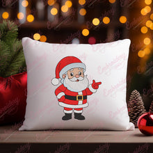 Happy Santa Claus Christmas Embroidery Design