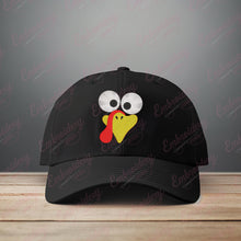 Thanksgiving Turkey Face Embroidery Design