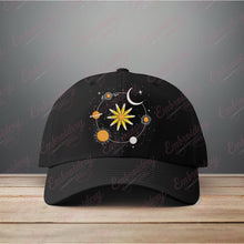 The Universe in Bloom Embroidery Design