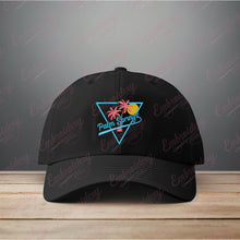 Palm Springs Logo Embroidery Design
