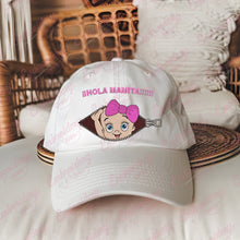 Hola Mamita Zipper Baby Girl Embroidery Design