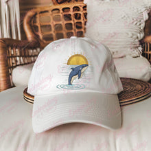 Dolphin Splash Machine Embroidery Design