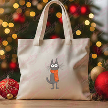 Cozy Christmas Cat Embroidery Design