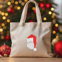 Christmas Golf Ball With Santa Hat Embroidery Design