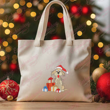 Christmas Gift Giving Pup Embroidery Design