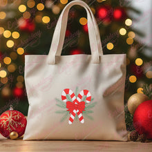 Candy Cane And Bow Embroidery Design