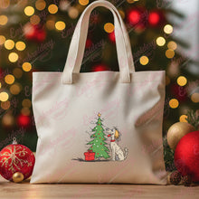 Christmas Tree Time With Max Embroidery Design