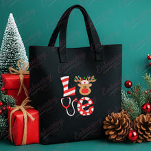 Christmas Nurse Love Embroidery Design