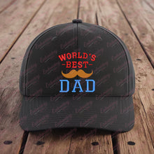 Worlds Best Dad Fathers Day Embroidery Design
