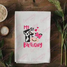 My 1st Birthday Embroidery Design For Kids Baby