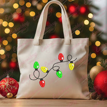 Cheerful Christmas Lighting Embroidery Design