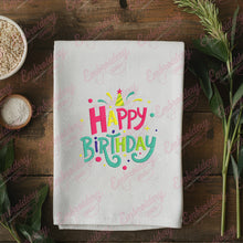Happy Birthday Embroidery Design