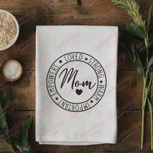 Mom Circle Embroidery Design
