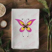 Colorful Butterfly Embroidery Design