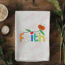 Faith Text Machine Embroidery Design