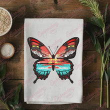 Colorful Butterfly Embroidery Design