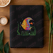 Colorful Tropical Fish Embroidery Design