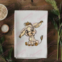 Cute Baby Donkey Embroidery Design