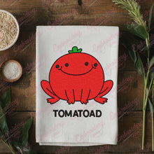 Tomatoad Funny Tomato Embroidery Design