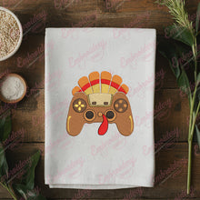 Thanksgiving Turkey Game Controller Embroidery Design
